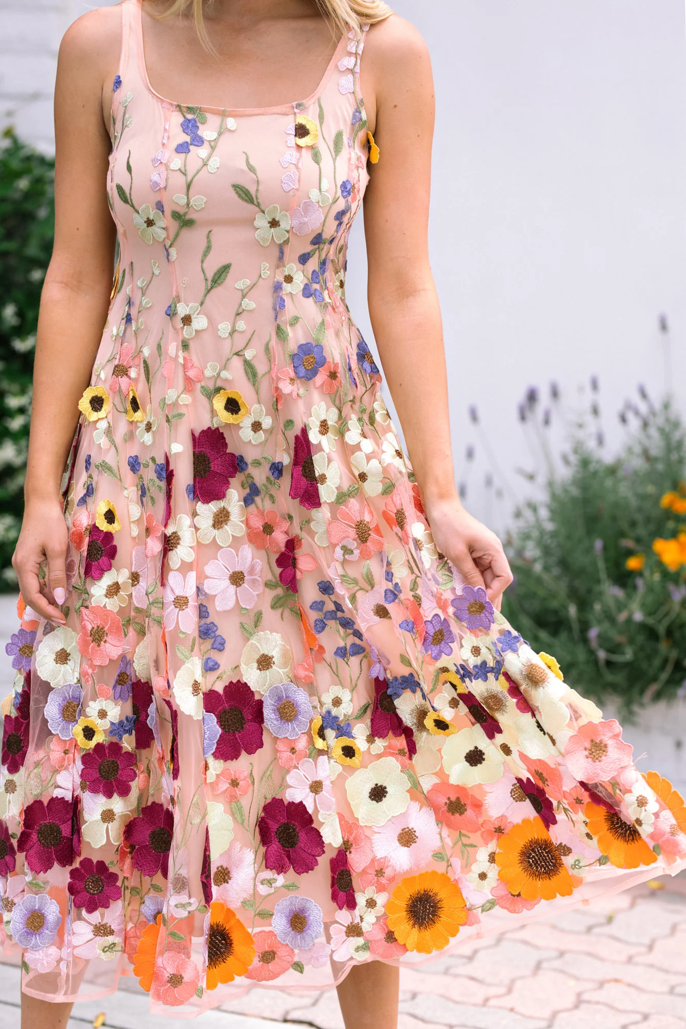 Floral Midi Dress