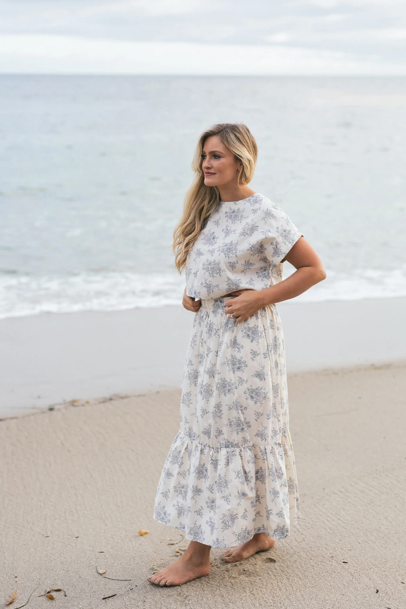 Jules Floral Skirt Set