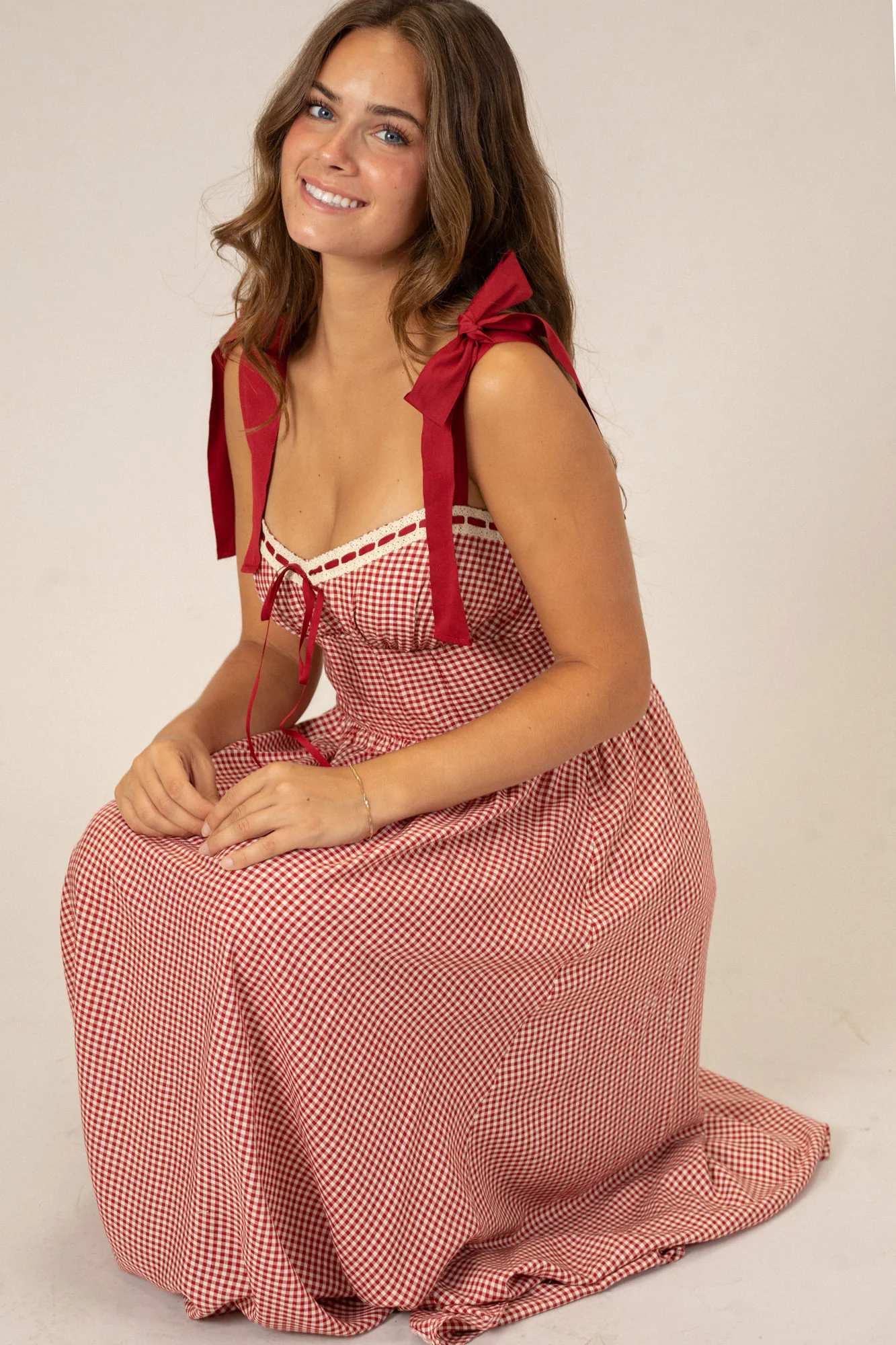 Plaid Sweetheart Dress