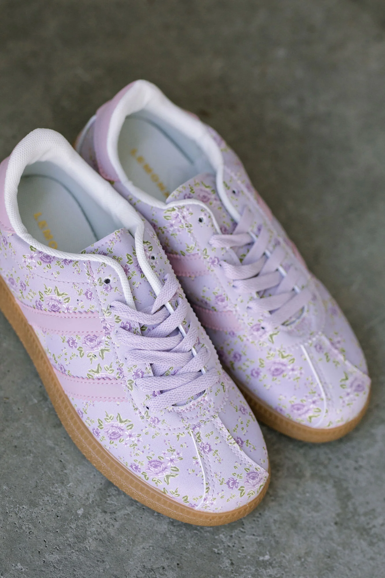 Floral Sneakers with Jasmine Style