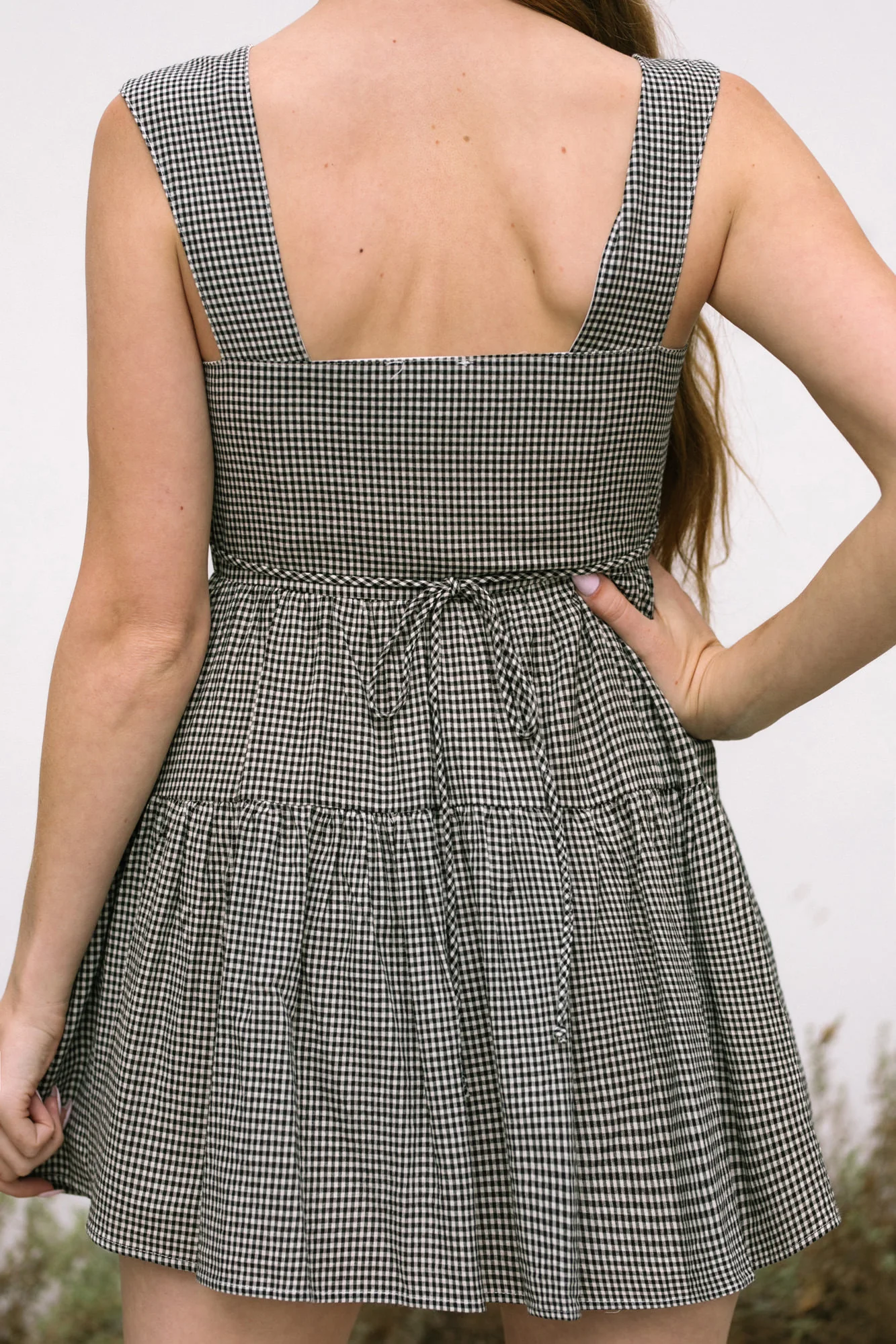 Gingham Mini Dress