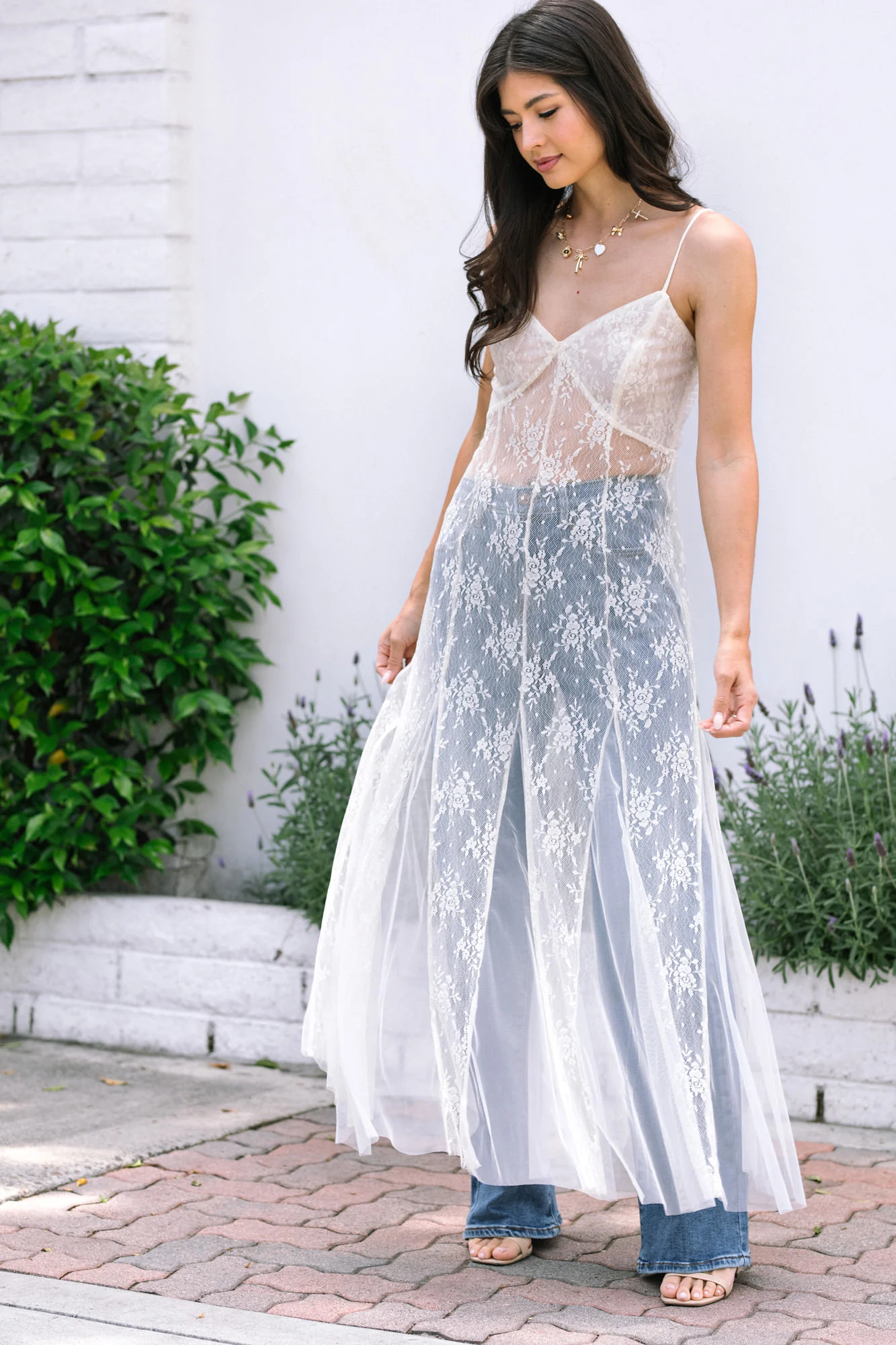 Sheer Maxi Dress