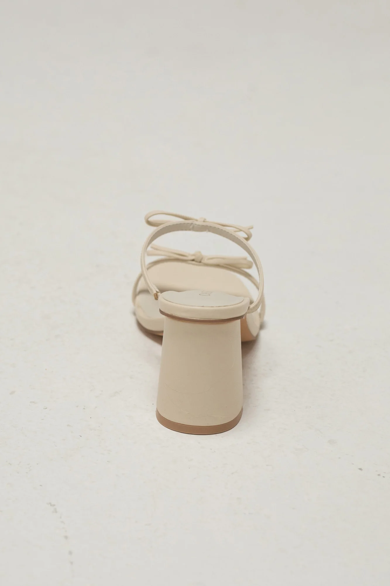 Wendy Double Strap Bow Heels