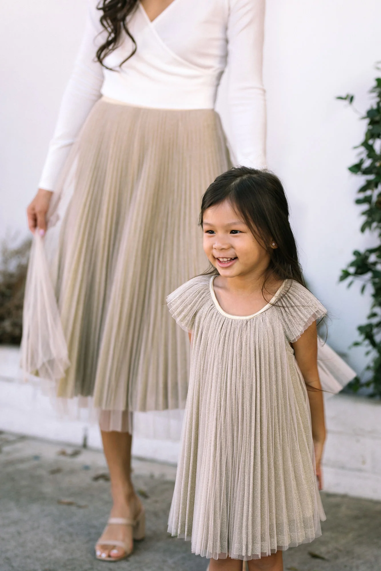 Girls' Pleated Dress