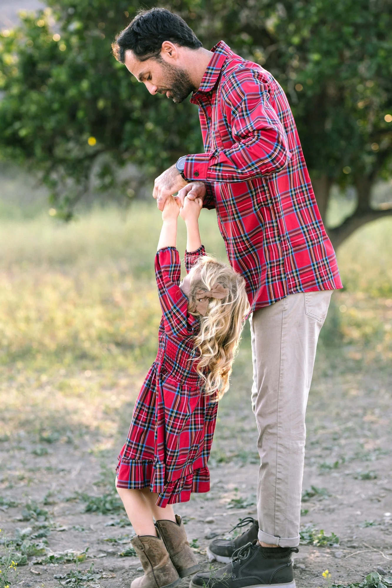 Plaid Buttoned Men's Shirt