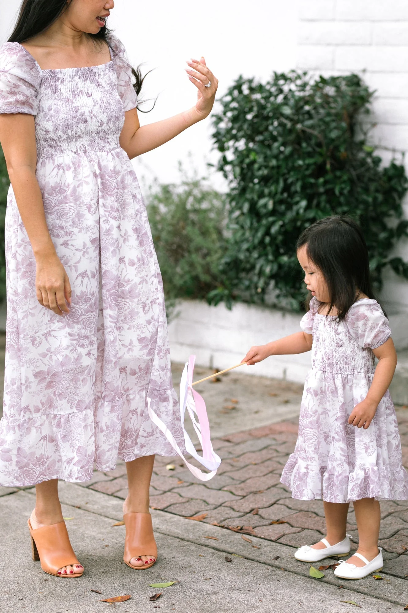Smocked Midi Dress