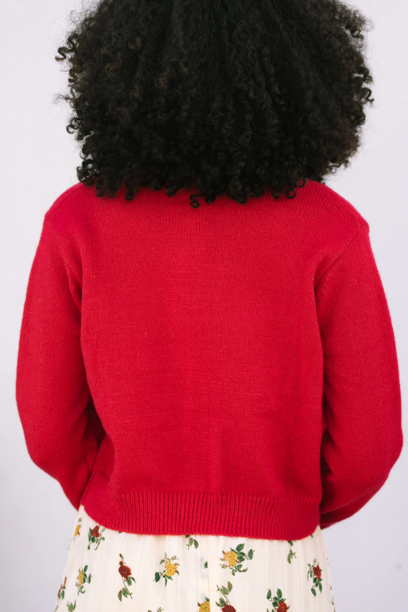 Buttoned Knit Cardigan