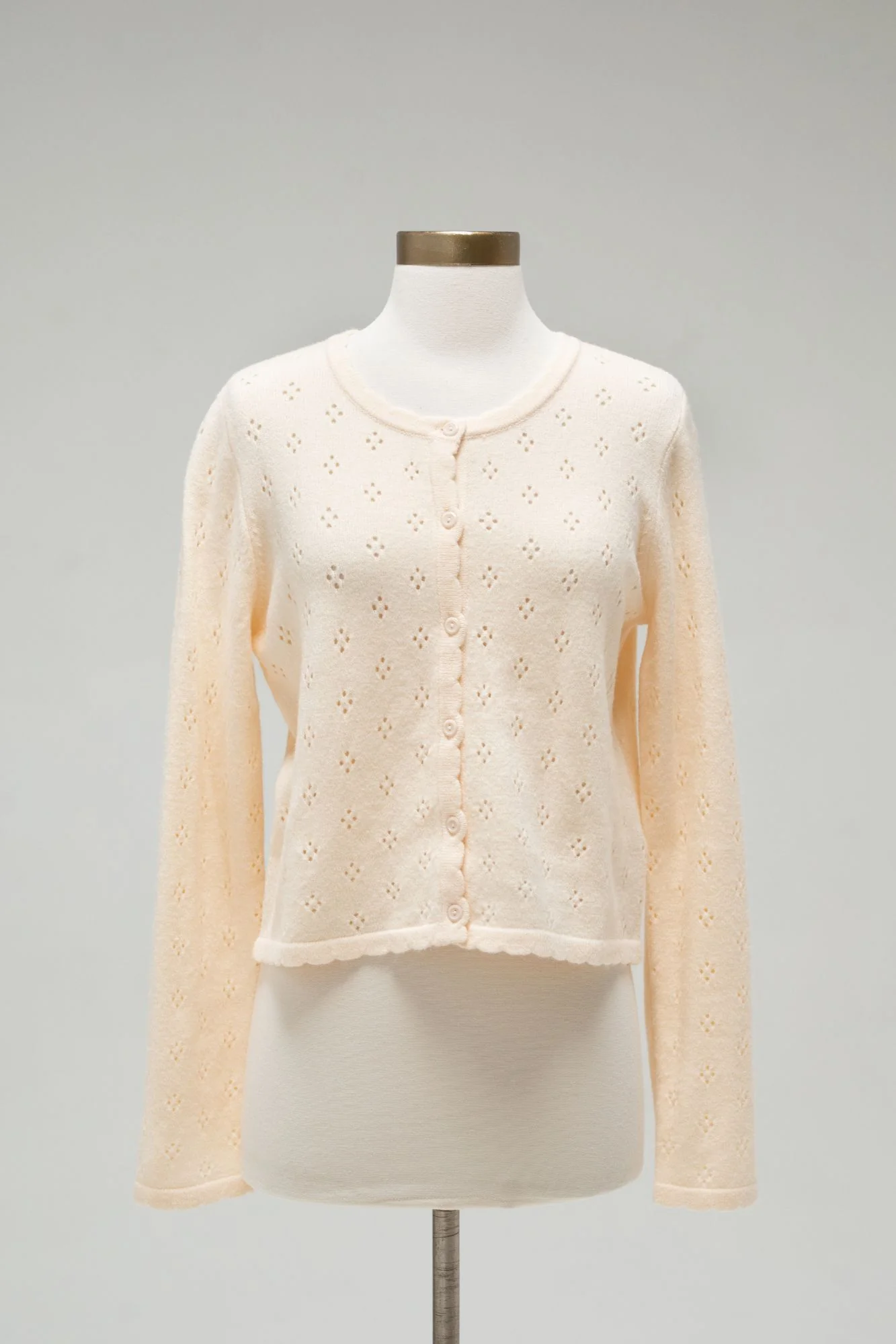 Pointelle Cardigan
