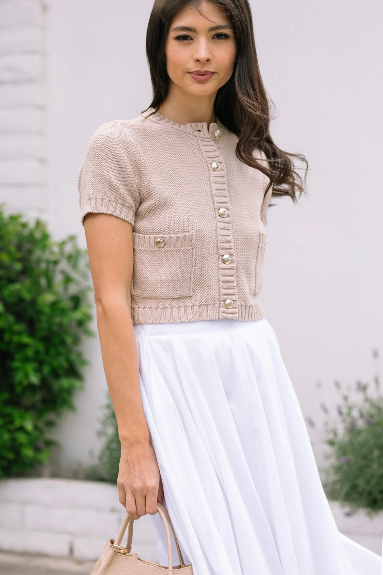 Rashida Pocket Buttoned Cardigan