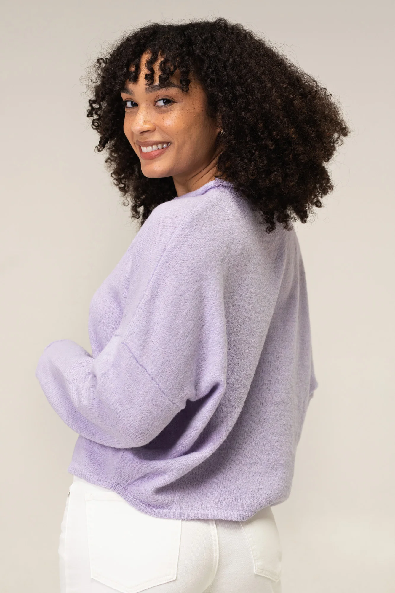 Buttoned Knit Cardigan