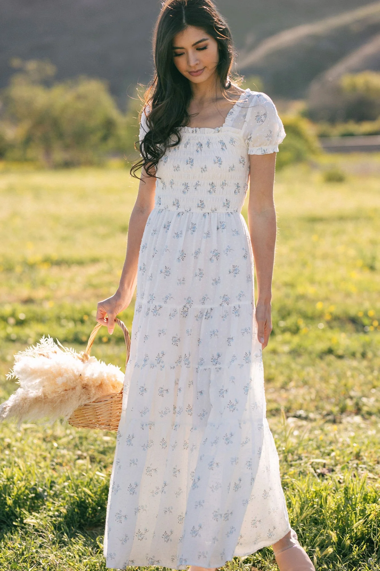 Smocked Maxi Dress