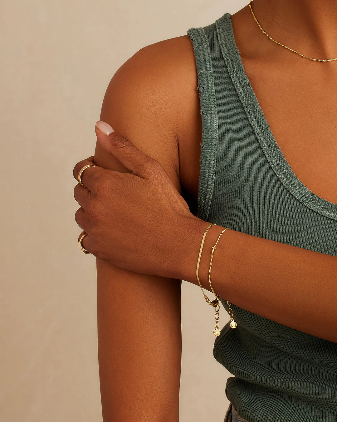 Wilder Mini Alphabet Bracelet