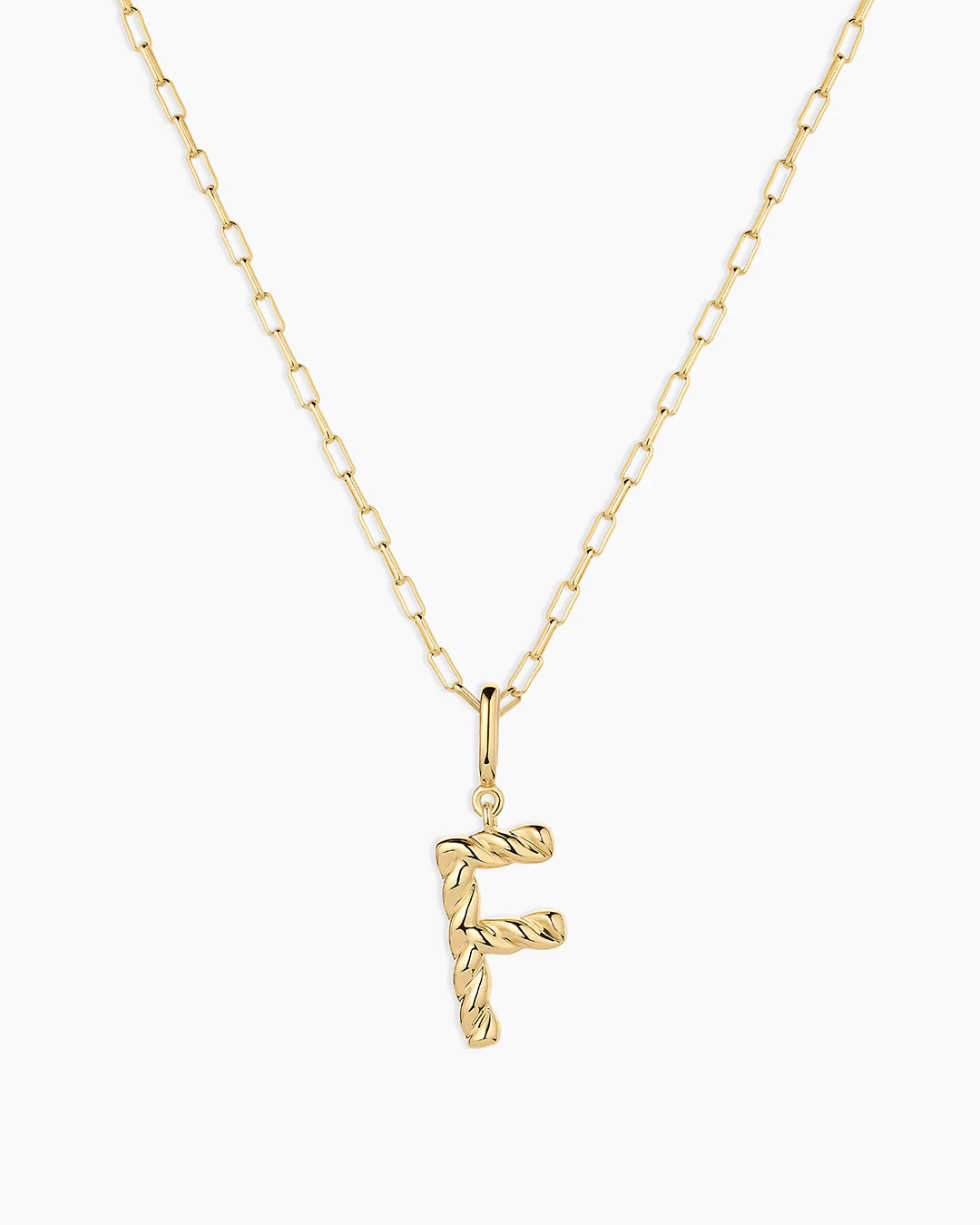 Crew Alphabet Statement Charm Necklace