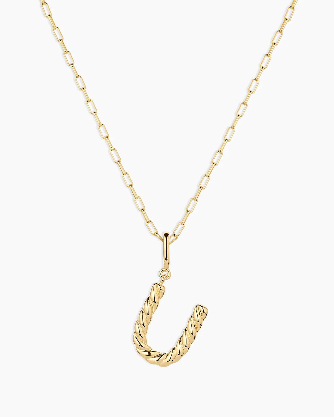 Crew Alphabet Statement Charm Necklace