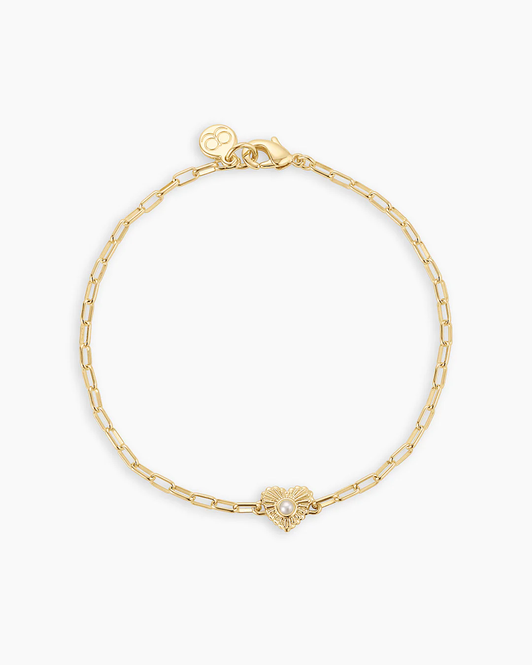 Birthstone Heart Bracelet