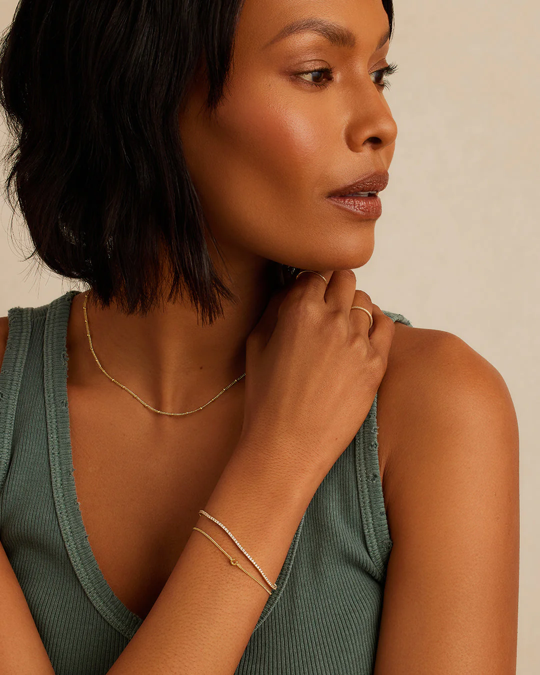 Wilder Mini Alphabet Bracelet