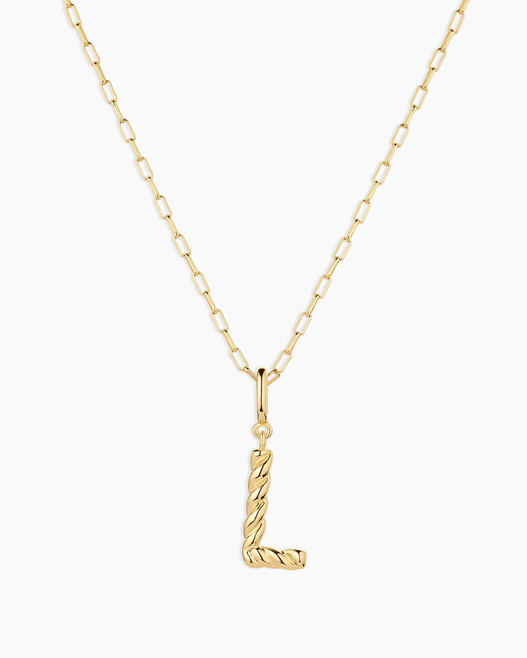 Crew Alphabet Statement Charm Necklace