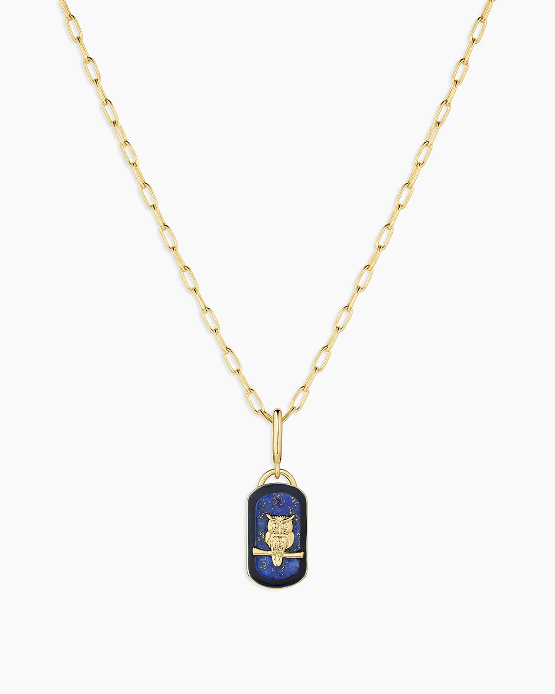 Power Gemstone Parker Charm Necklace Wisdom