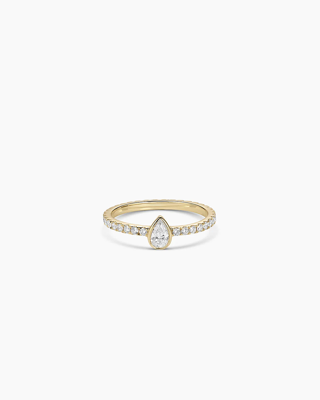 Lab Grown Diamond Pear Eternity Ring