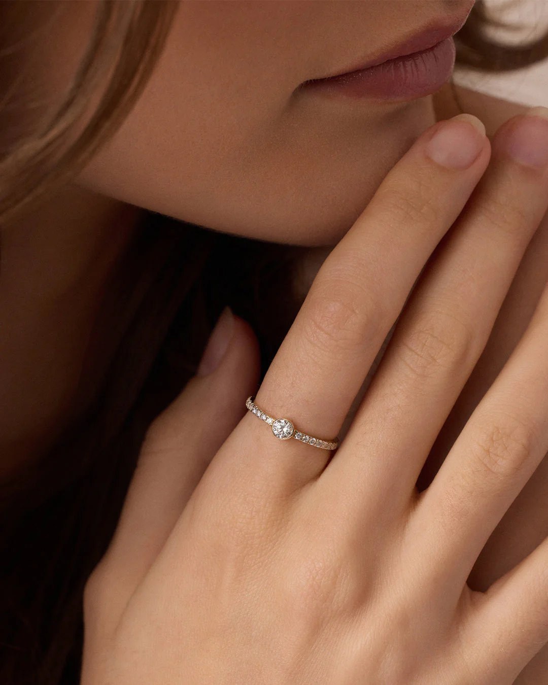 Lab Grown Diamond Circle Eternity Ring