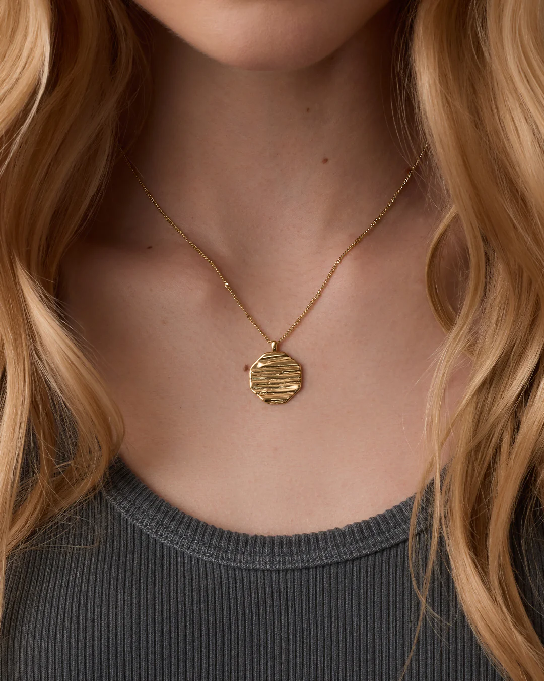 Sunset Coin Necklace