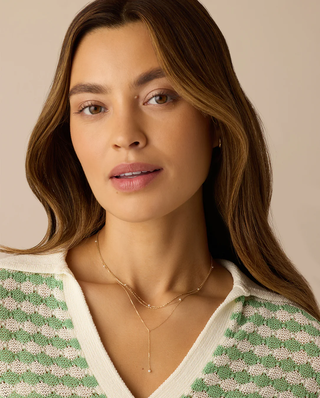 Pearl Lariat Necklace