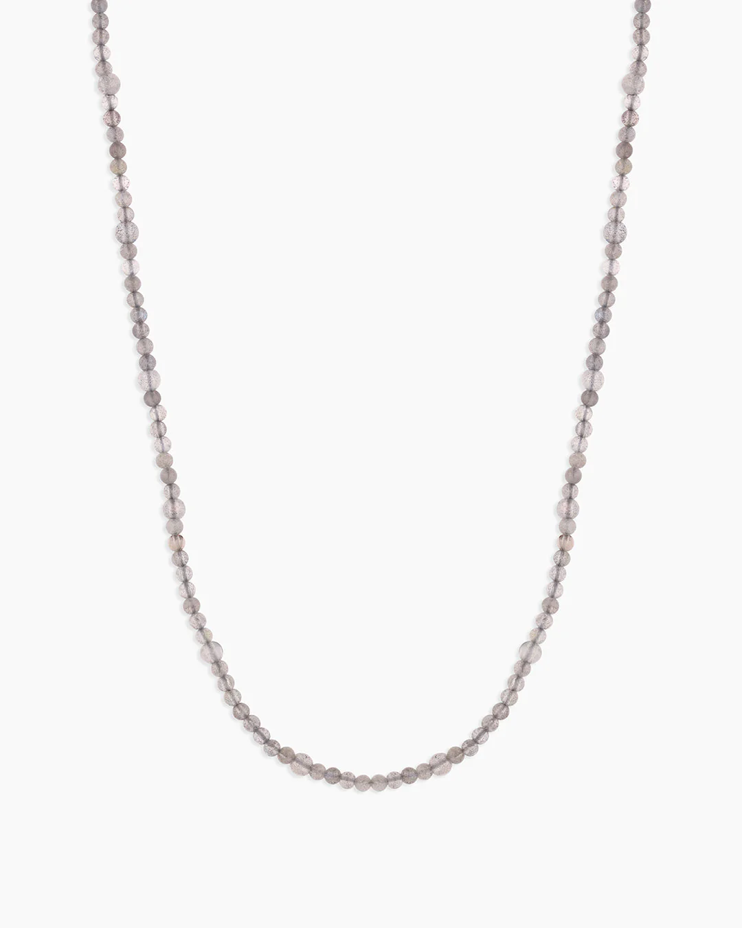 Power Gemstone Long Beaded Necklace