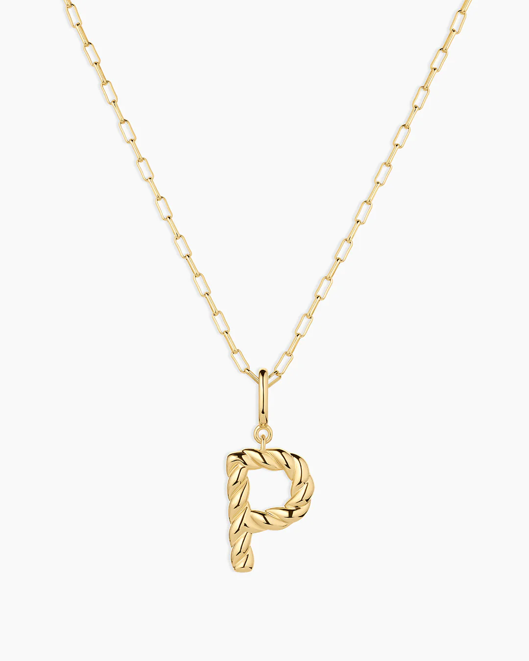 Crew Alphabet Statement Charm Necklace