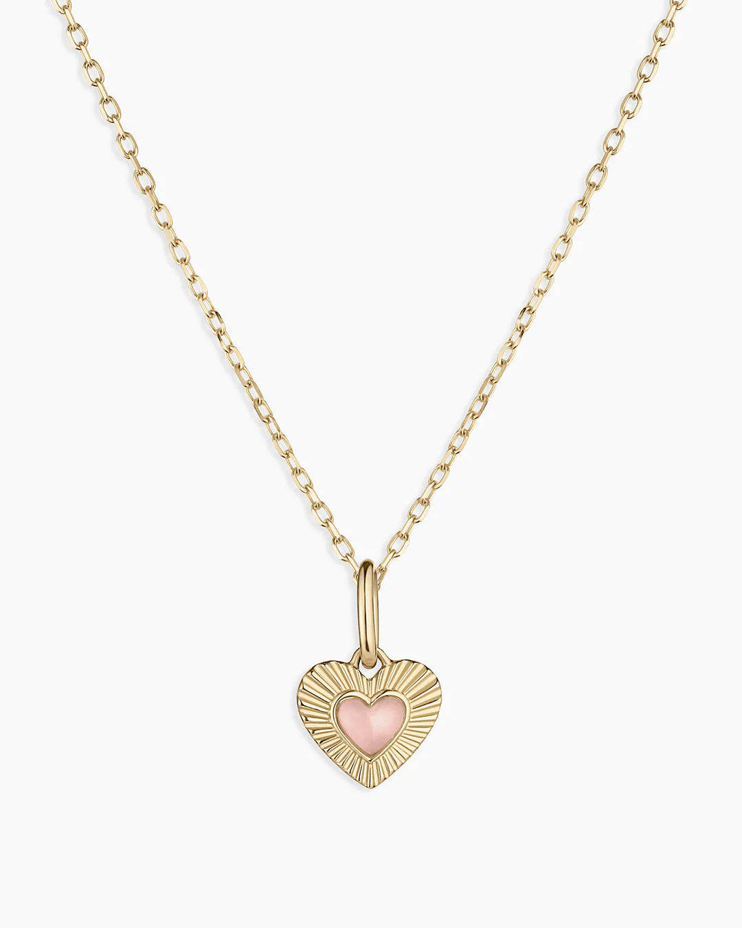 14k Gold It's a Girl Charm Necklace