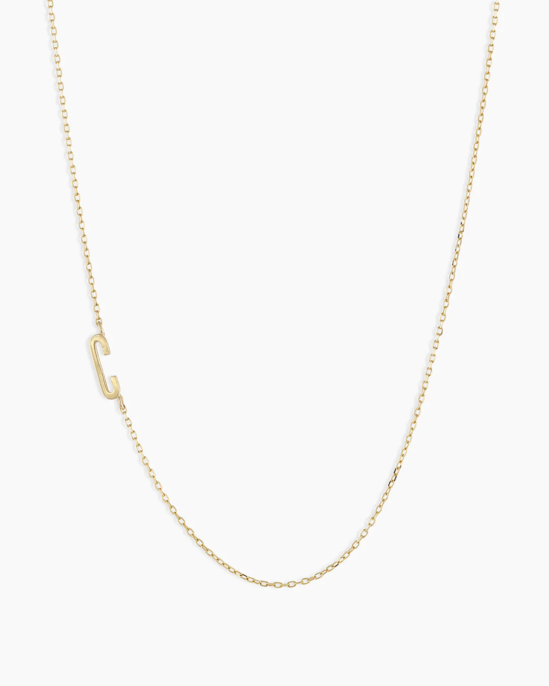 14k Gold Alphabet Necklace