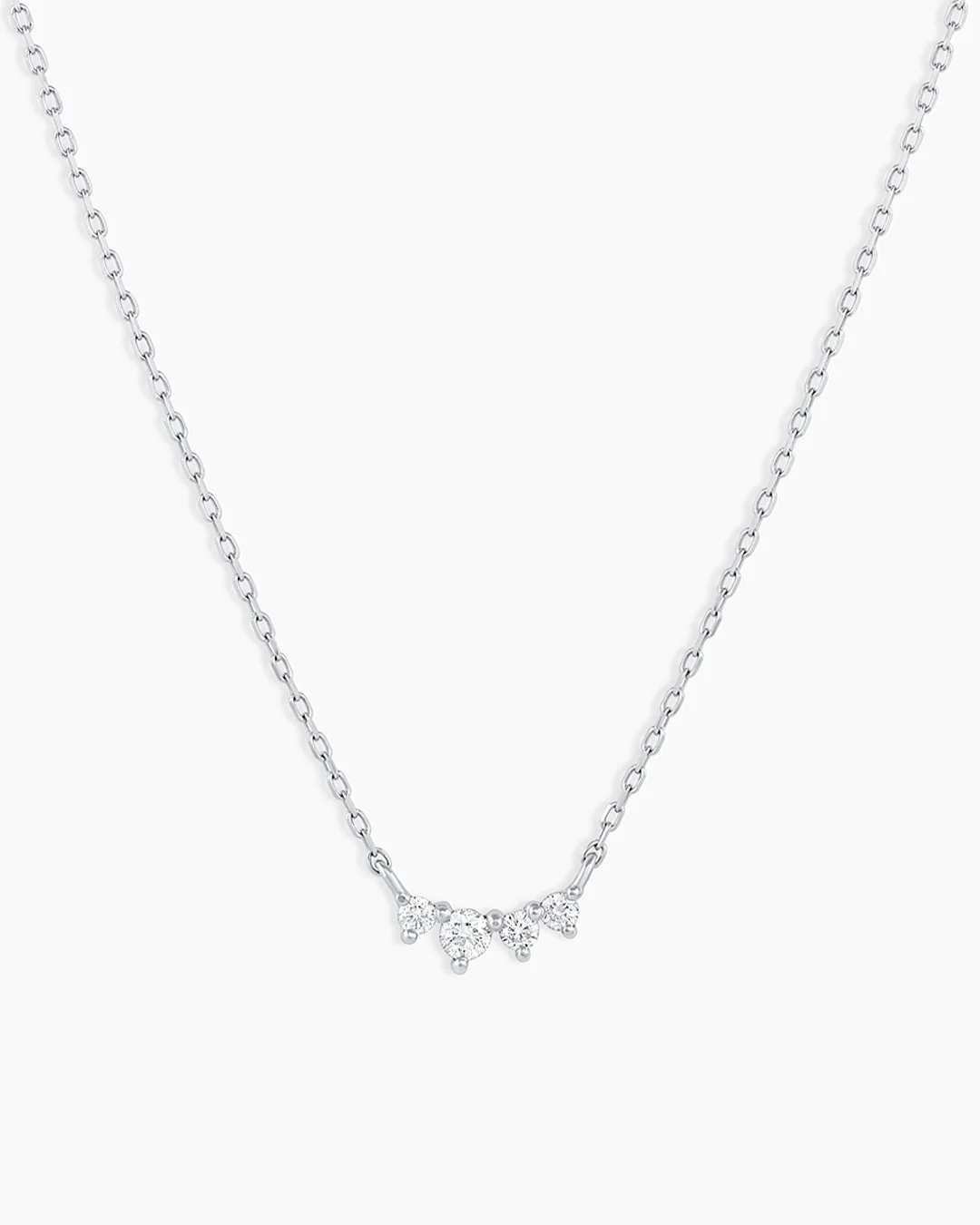 Diamond Cluster Necklace