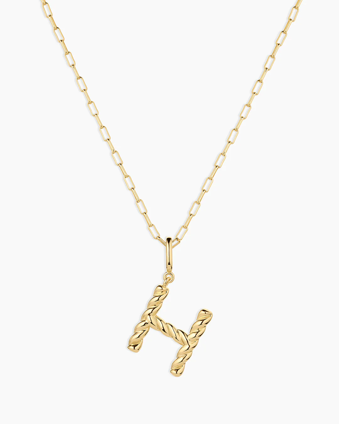 Crew Alphabet Statement Charm Necklace