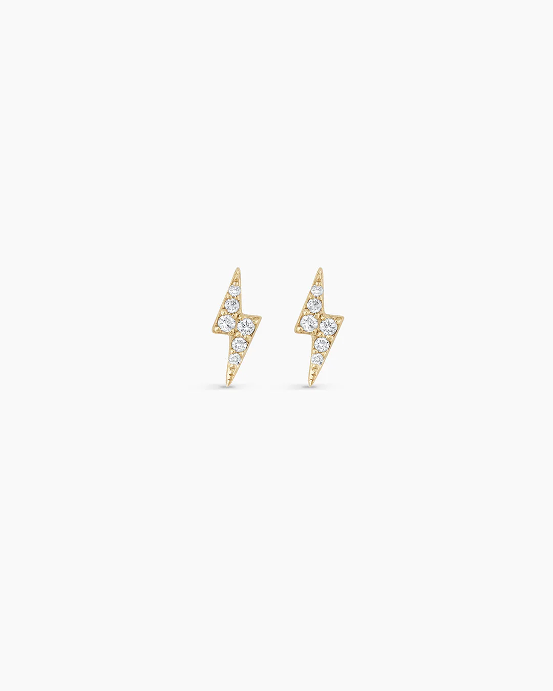 Diamond Lightning Studs