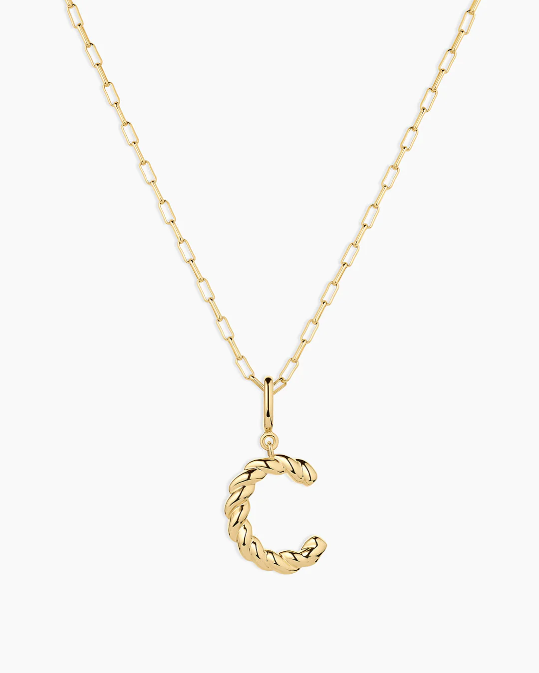 Crew Alphabet Statement Charm Necklace