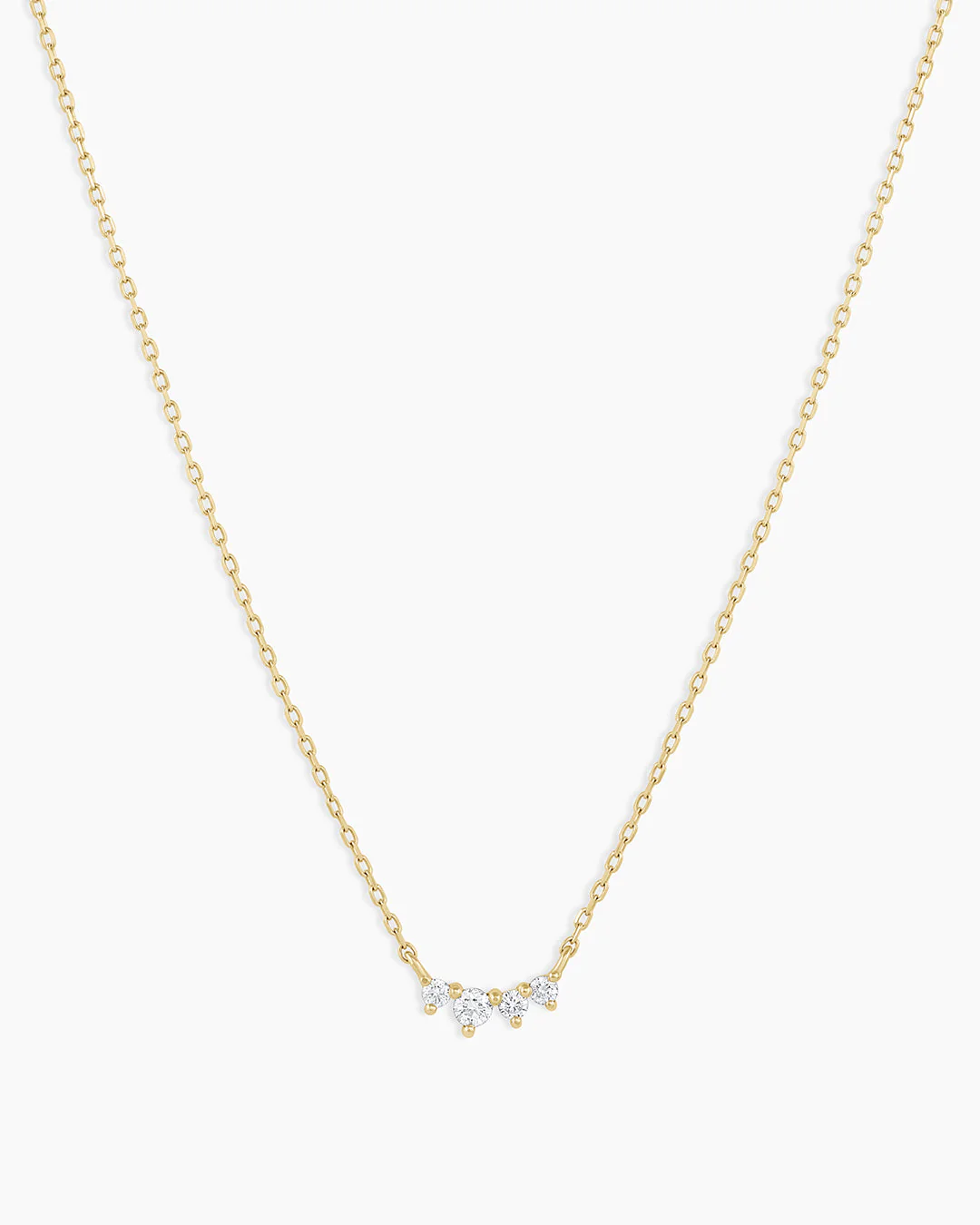 Diamond Cluster Necklace