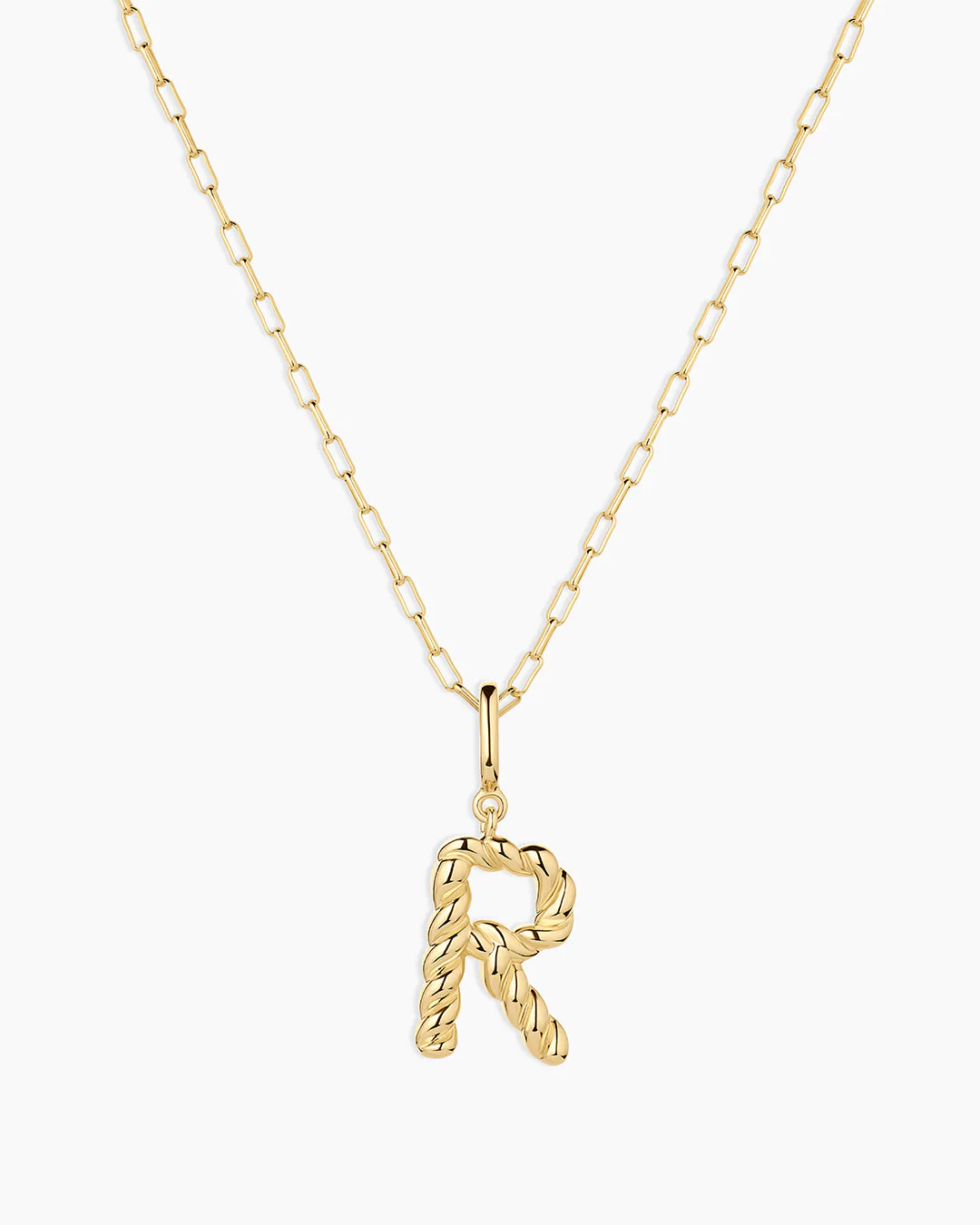 Crew Alphabet Statement Charm Necklace