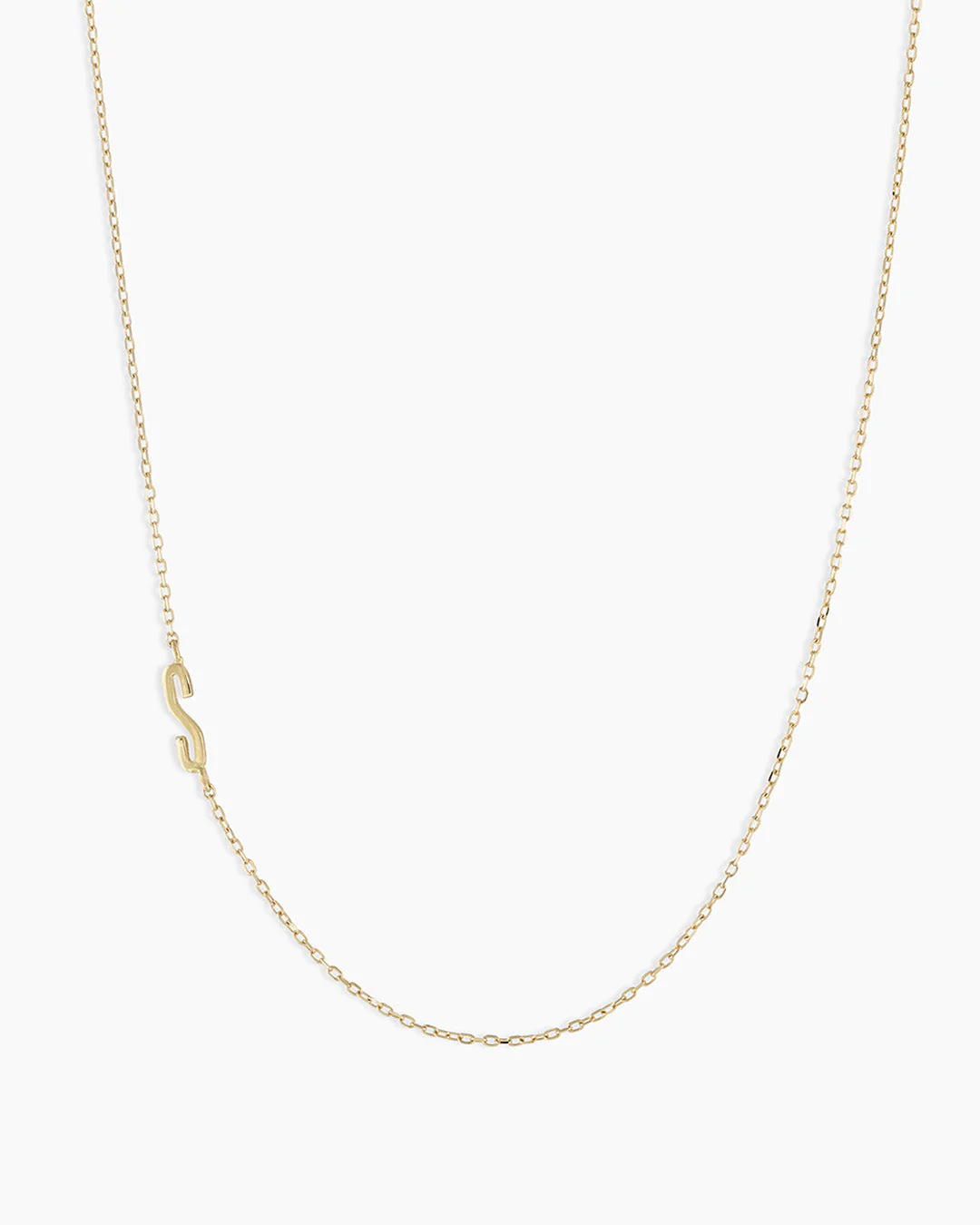14k Gold Alphabet Necklace