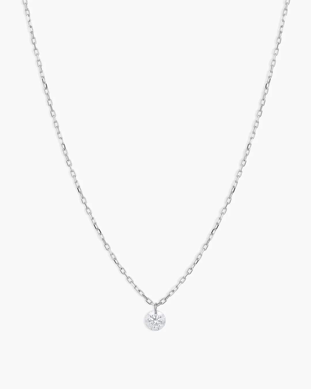 Floating Diamond Necklace