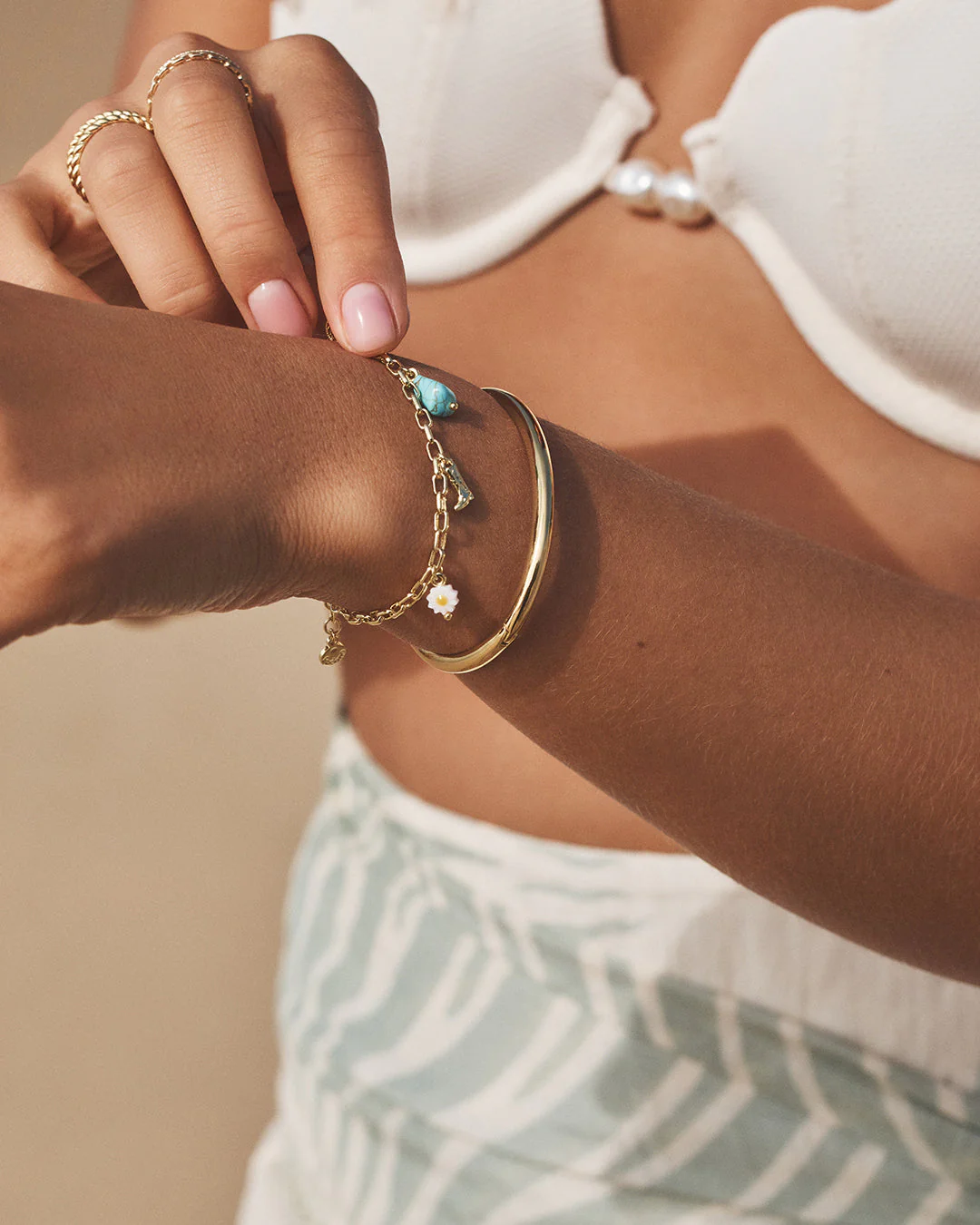 Western Mini Charm Bracelet