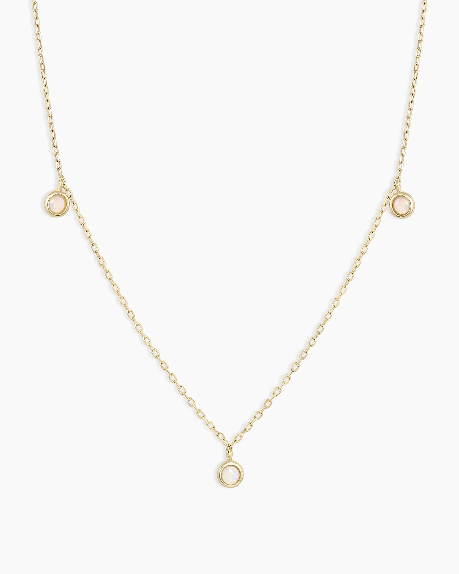 Opal Trio Necklace