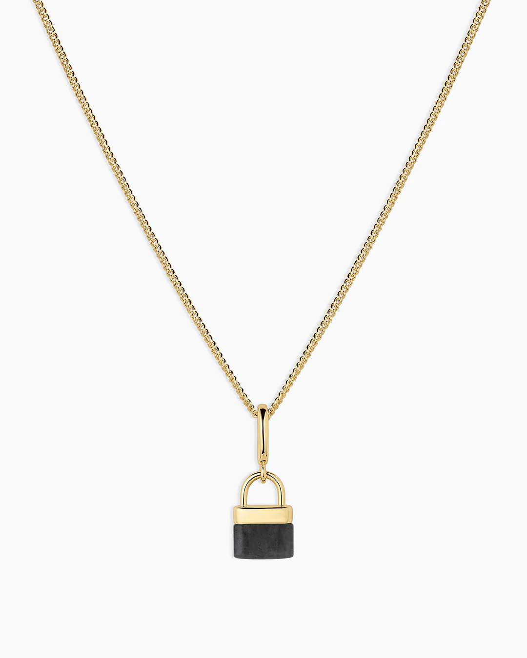 Padlock Parker Charm Necklace