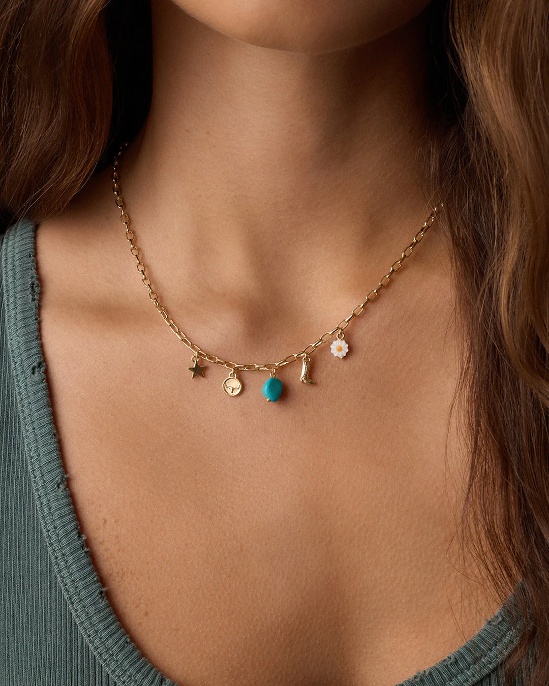 Western Mini Charm Necklace