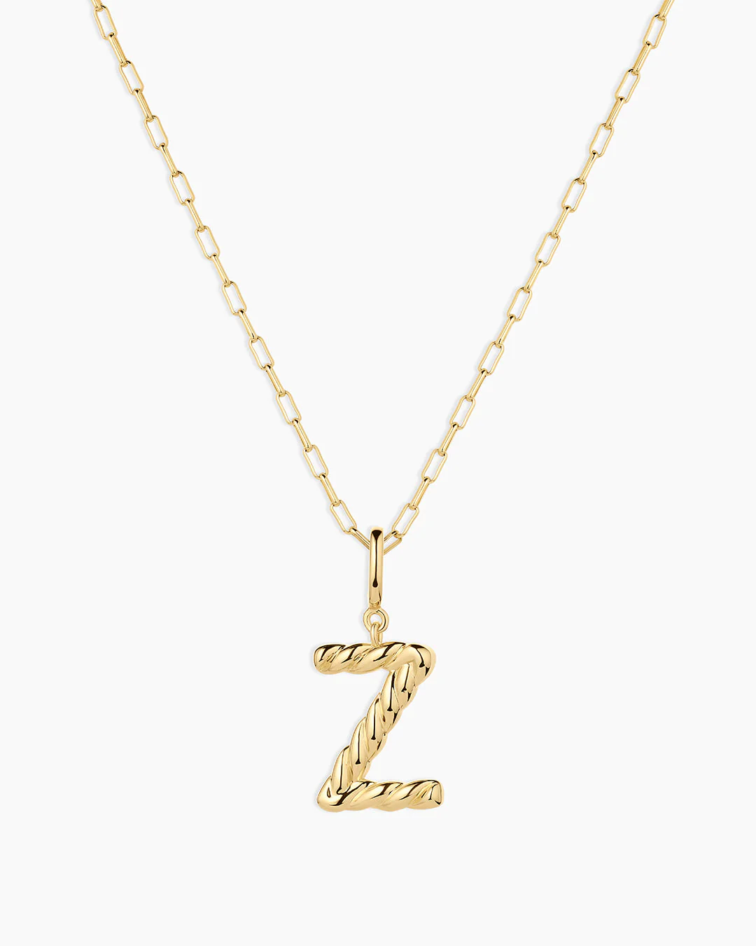 Crew Alphabet Statement Charm Necklace