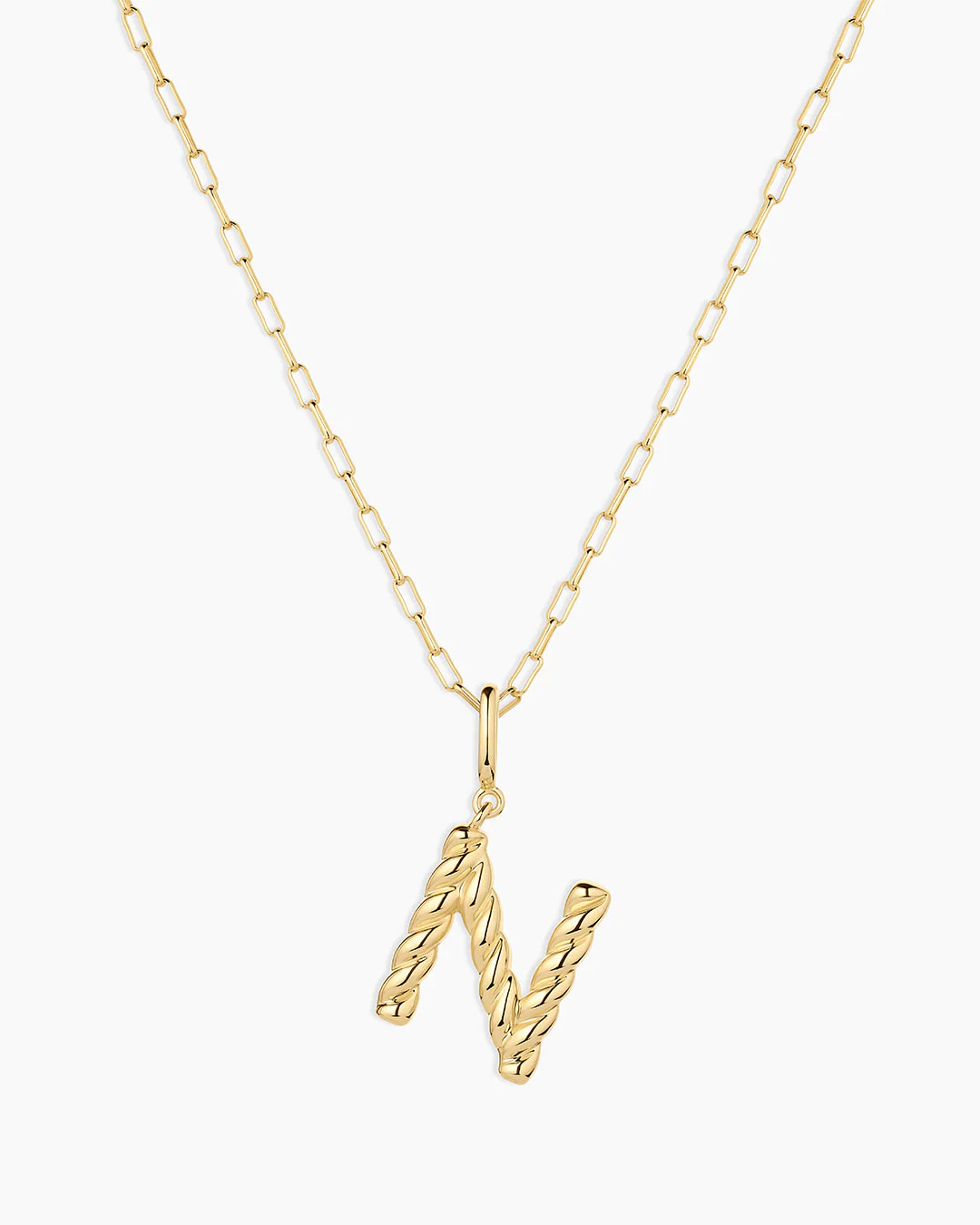 Crew Alphabet Statement Charm Necklace