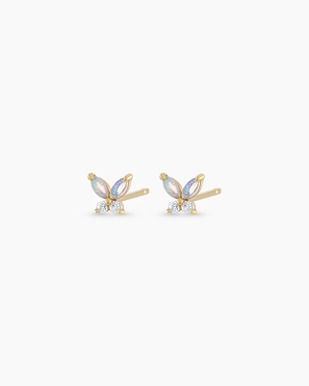 Opal Butterfly Studs