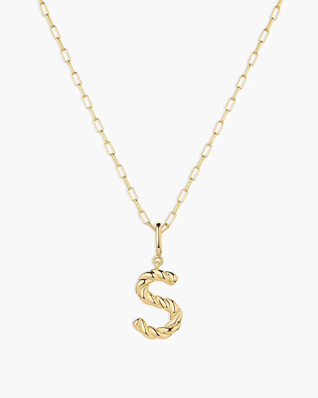 Crew Alphabet Statement Charm Necklace