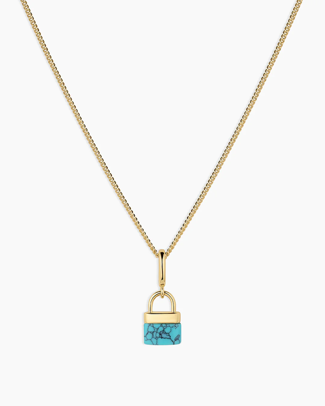 Padlock Parker Charm Necklace