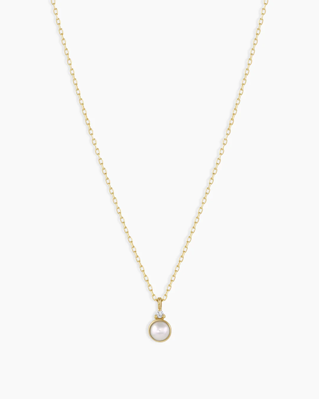 14k Gold Birthstone Necklace