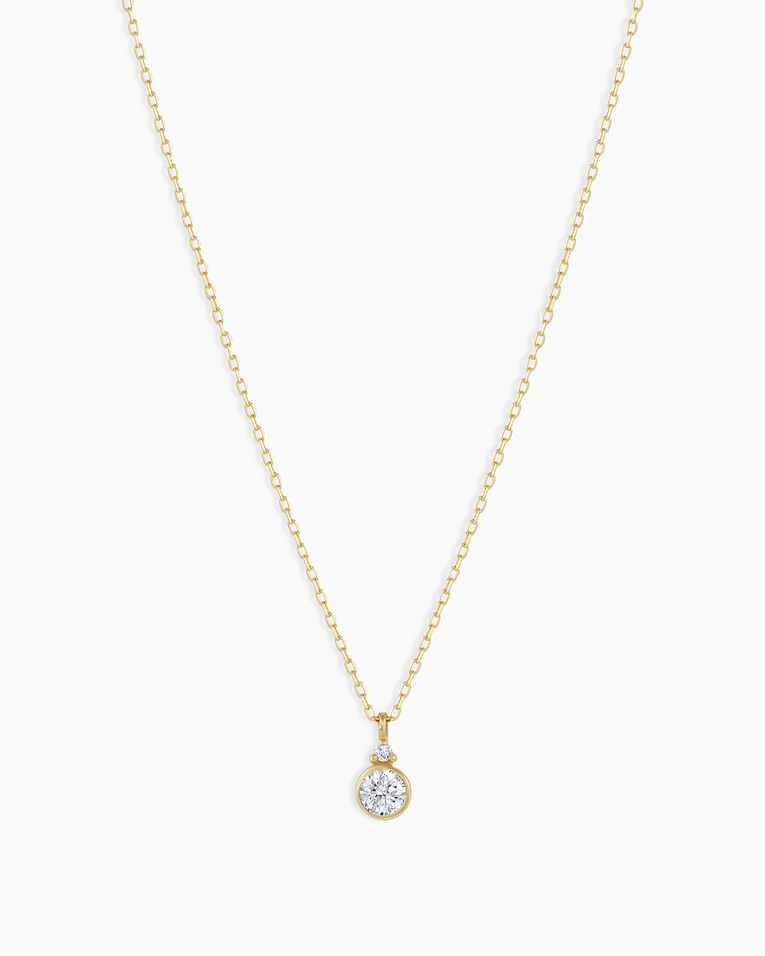 14k Gold Birthstone Necklace