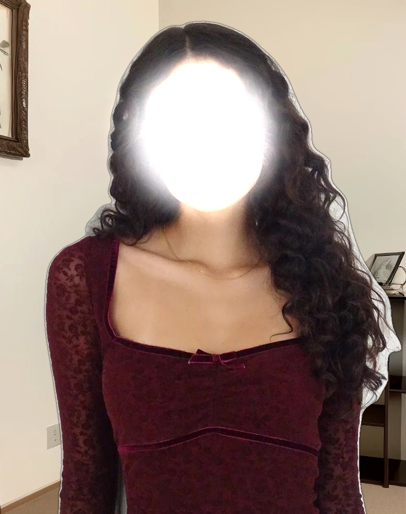 Luth Mini Dress in Ditsy Flocked Burnt Maroon